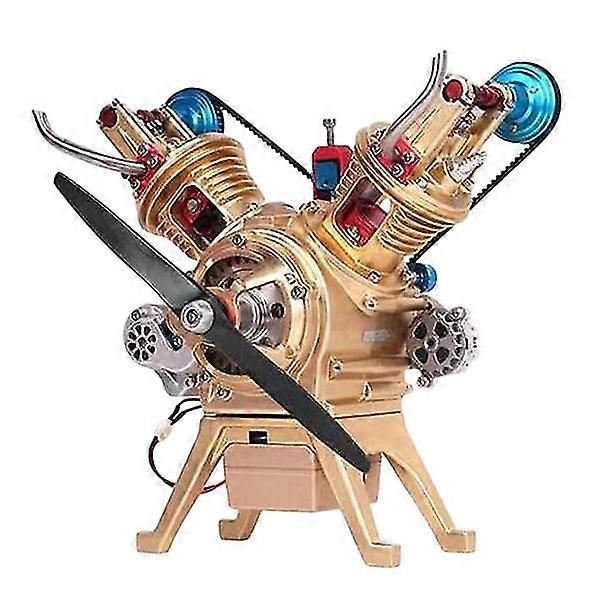 Creative Desk Decoration Engine Resin Simulation Model Engine Home Decoration1pcs