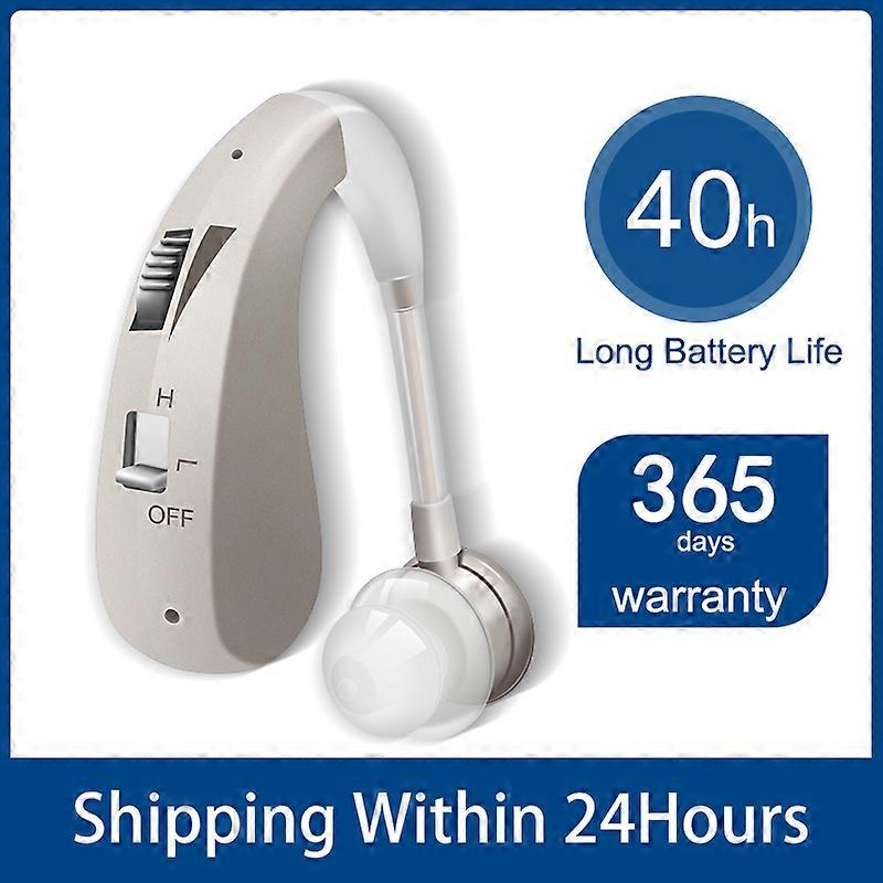 Hearing Aids Rechargeable Adjustable Ears Sound Amplifier Tone Listen Device First Aid Tools Speaker Amplified For Deafness