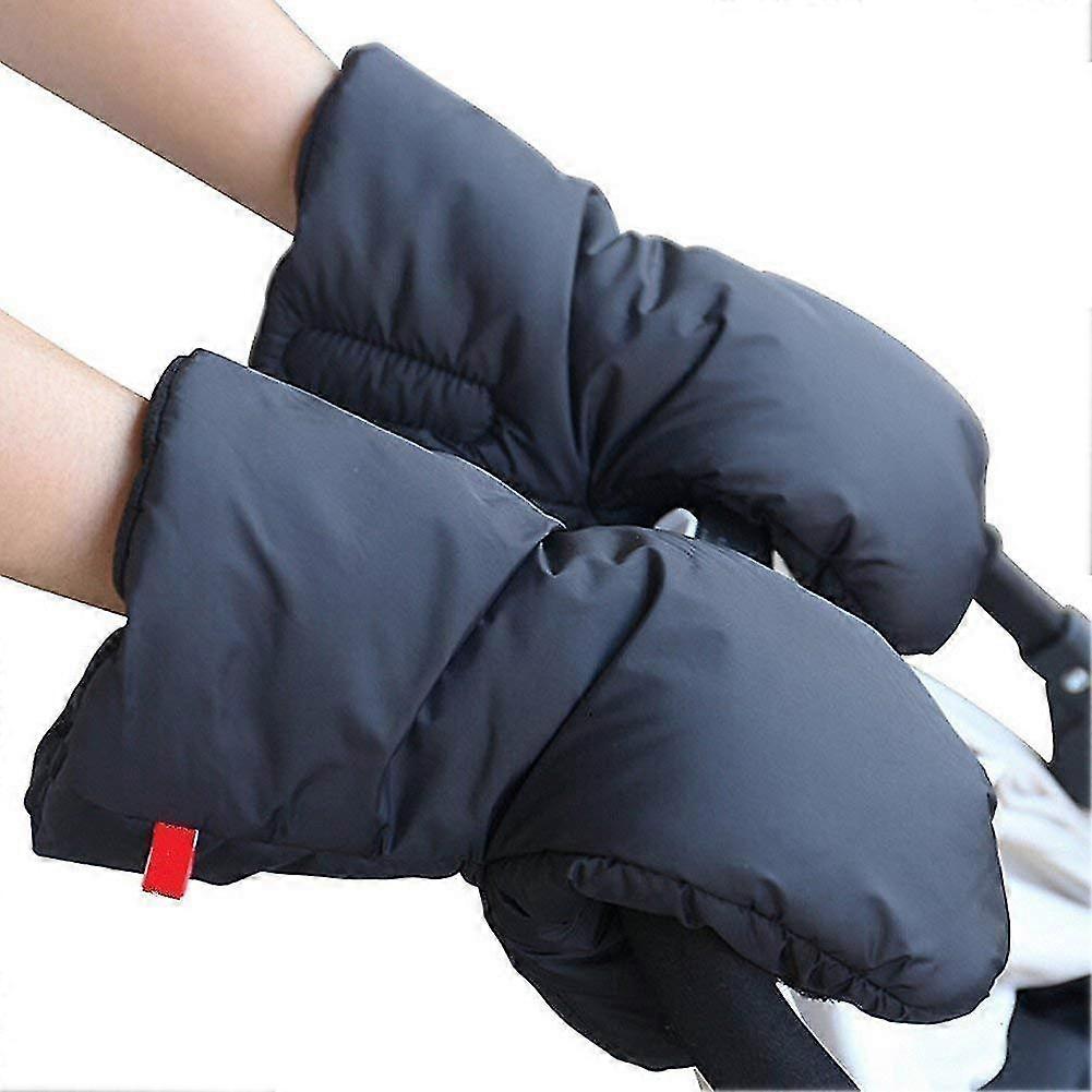 Stroller Gloves With Fleece Inside Waterproof Breathable Windproof
