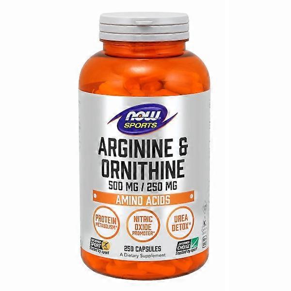 Now Foods Arginine & Ornithine ,250 Caps