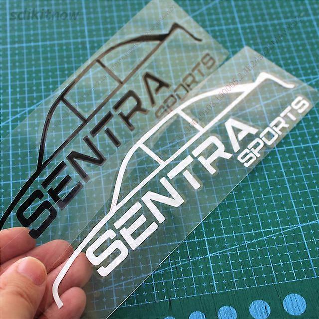 דגם רכב מדבקת ספורט אופנה מדבקת ויניל סטיילינג אביזרי קישוט עבור ניסן סנטרה n15 n16 2022 2021 2020 2019 2018