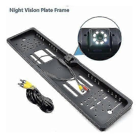 170 Car View Reversing Hd Camera Back Up Par Plate Ir Led