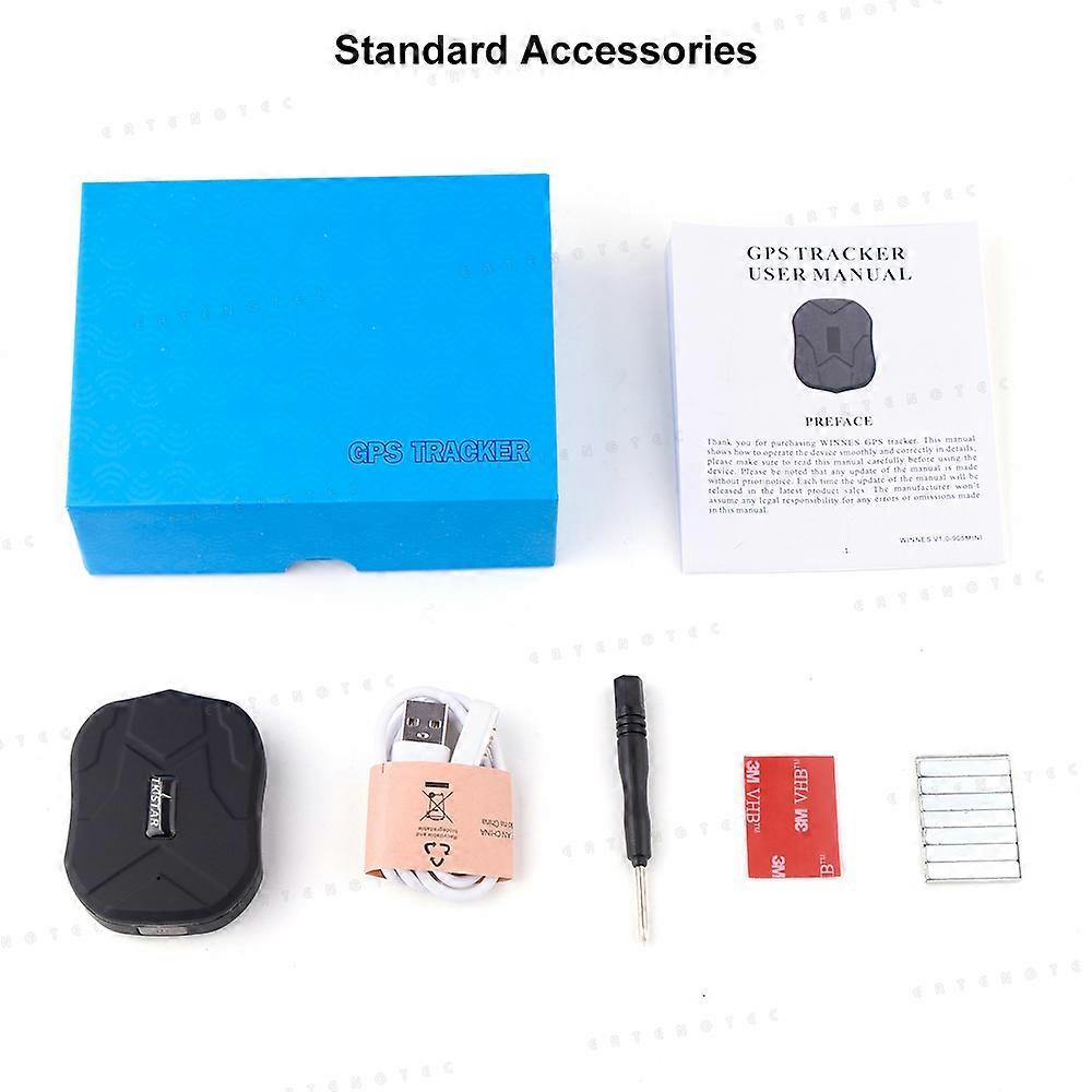 TKSTAR Car GPS Tracker GPS Locator MINI TK905 Magnet Vehicle Tracker 1500mah Waterproof Geo-fence Voice Monitor Free APP