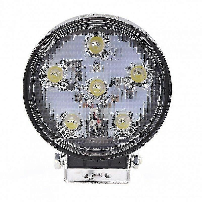 Round Work Light 6leds 18w 1260lm