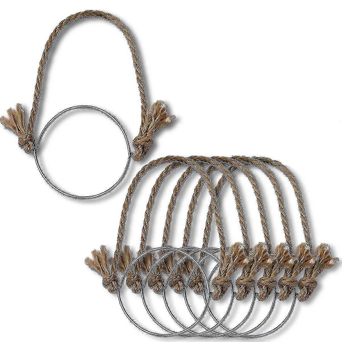 Mason Jar Linen Rope Handle Universal Multifunction For Mason Jar