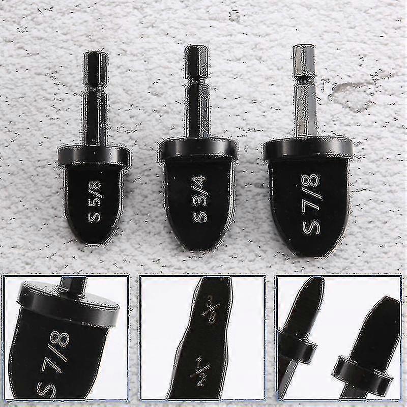 7pcs Copper Pipe Swaging Tool Drill Bit Set | 6pcs Pipe Expander + 5 In 1 Conditioner Compatible