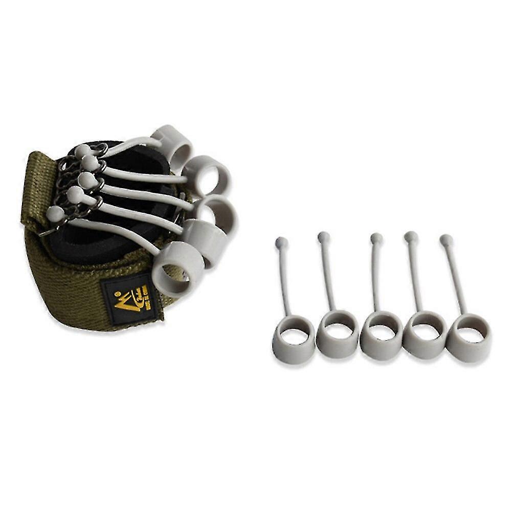 Finger Extensor Exerciser Hand Yoga Resistance Band Trener siły