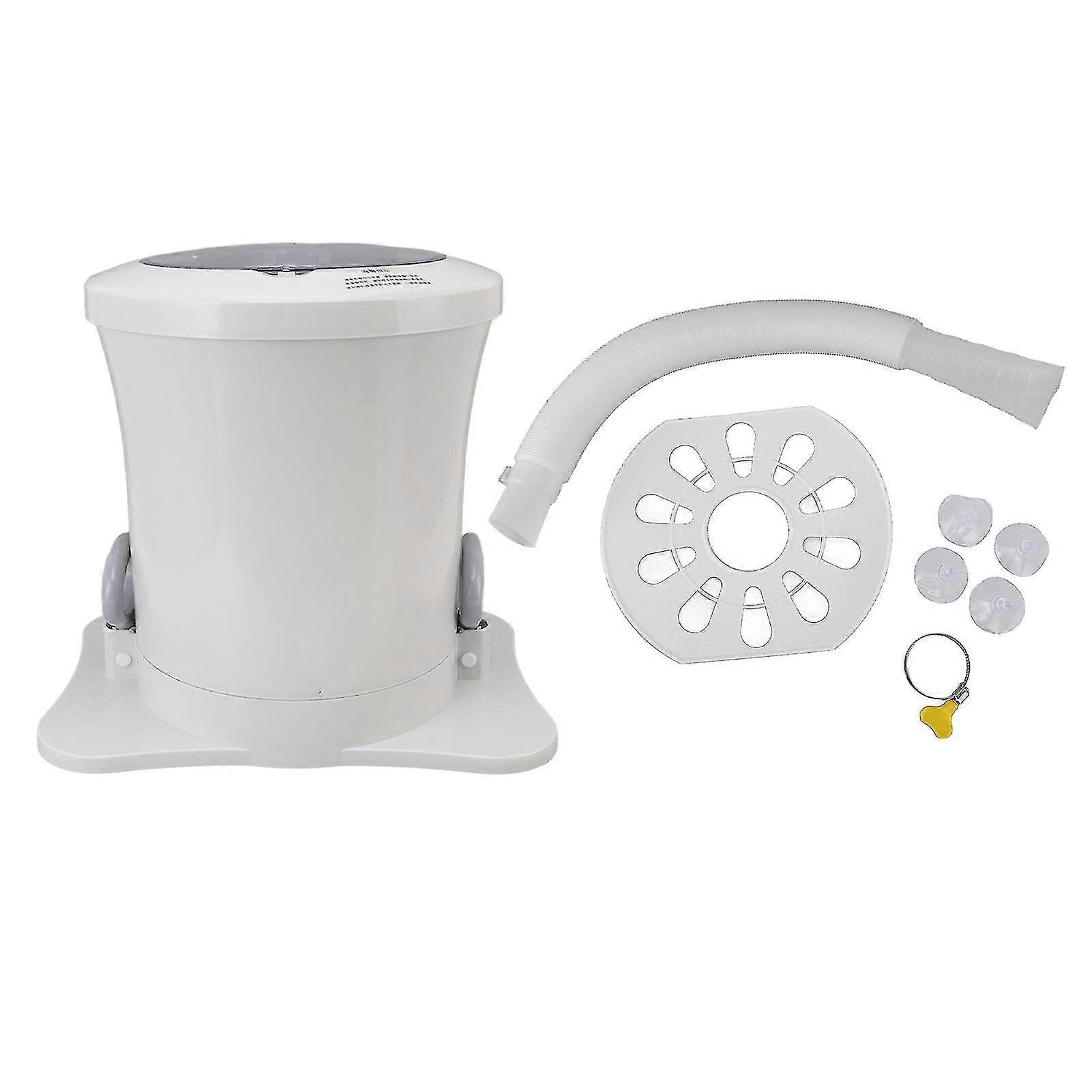 Electric Manual Dewatering Machine 2500RPM White for Dormitory