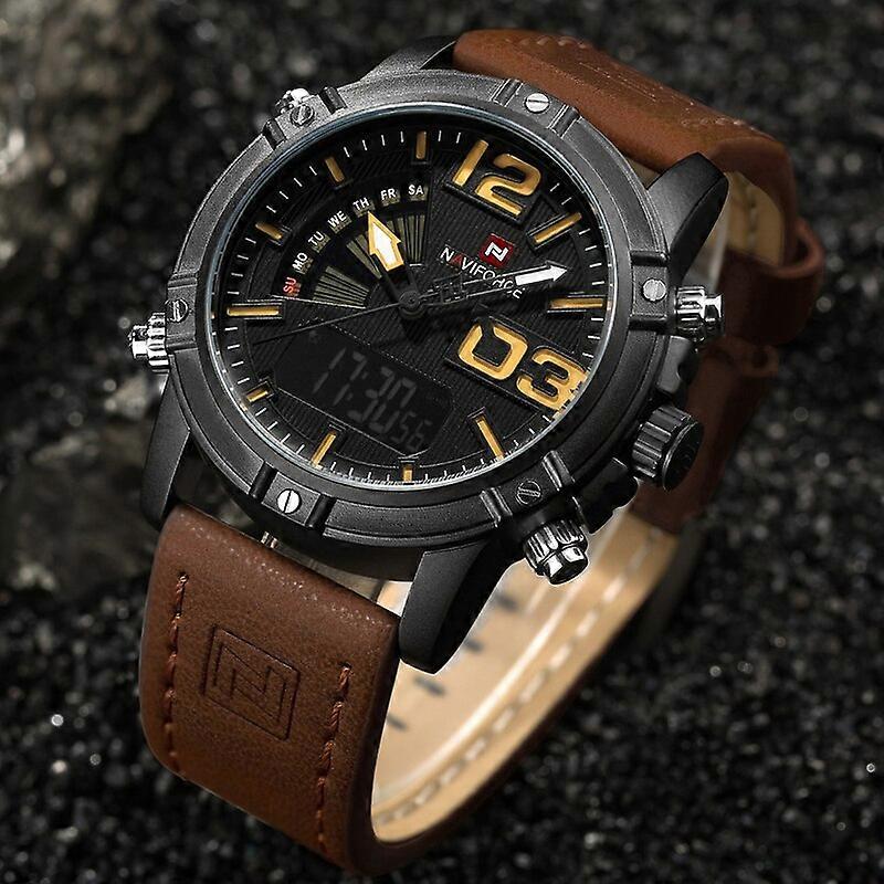 Naviforce Orologio Militare Sportivo da Uomo - Analogico al Quarzo