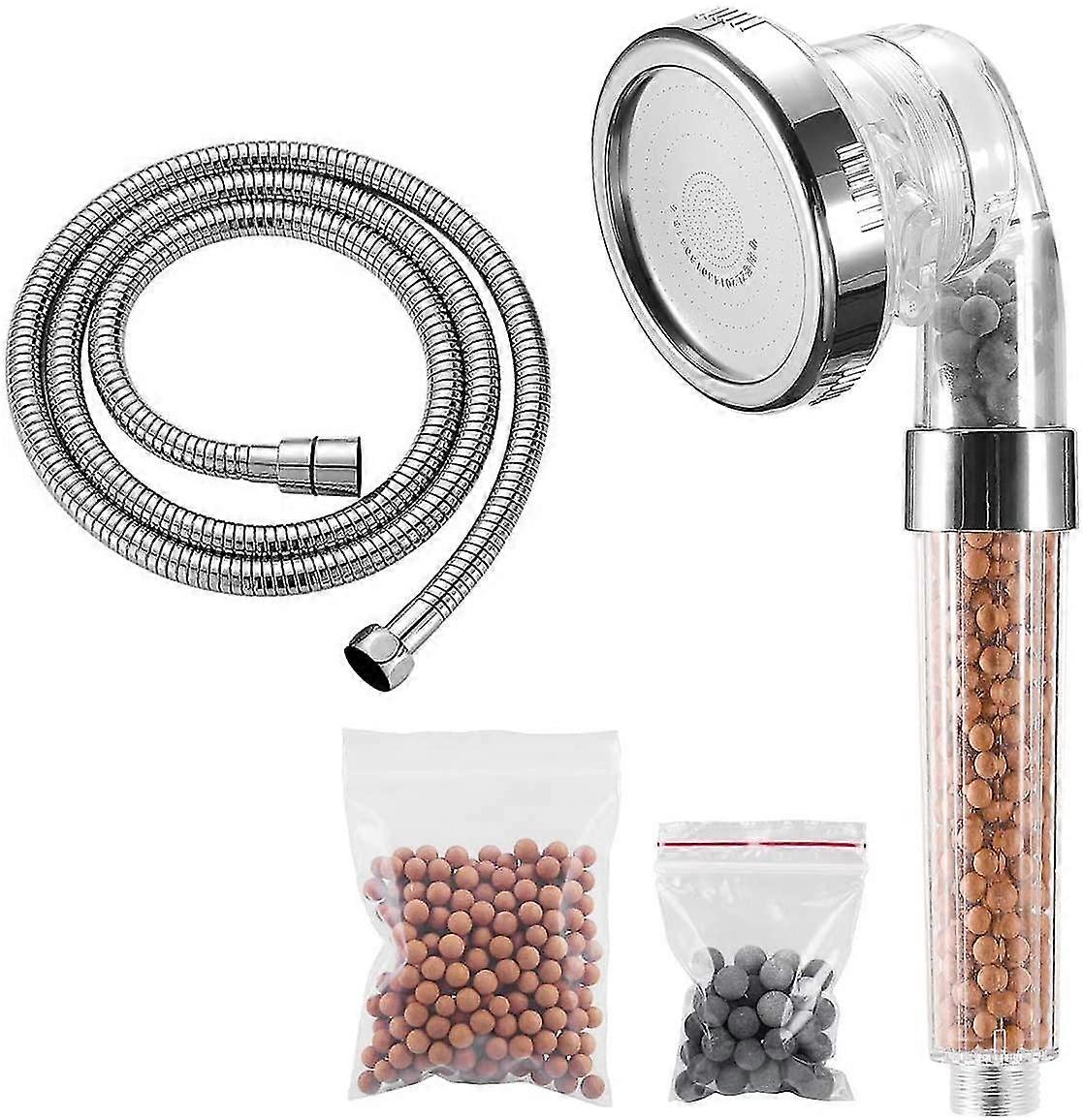 Ionic Shower Heads And Hose 2m,3 Modes Adjustable Handheld Shower Heads,high