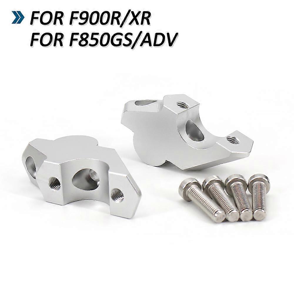F850GS Brand New CNC Handlebar Risers Clamp Height up Adapter For BMW F 850 GS ADV Adventure F900R F900XR F900 R / XR