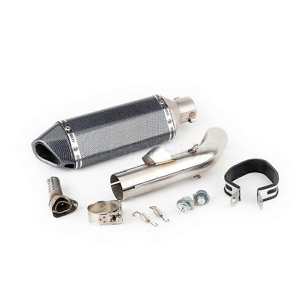 For Honda VFR 800 2014-2020 Crossrunner 800 11-14 VFR800 / X VFR800X Escape Slip-on Motorcycle Exhaust Muffler And Mid Link Pipe