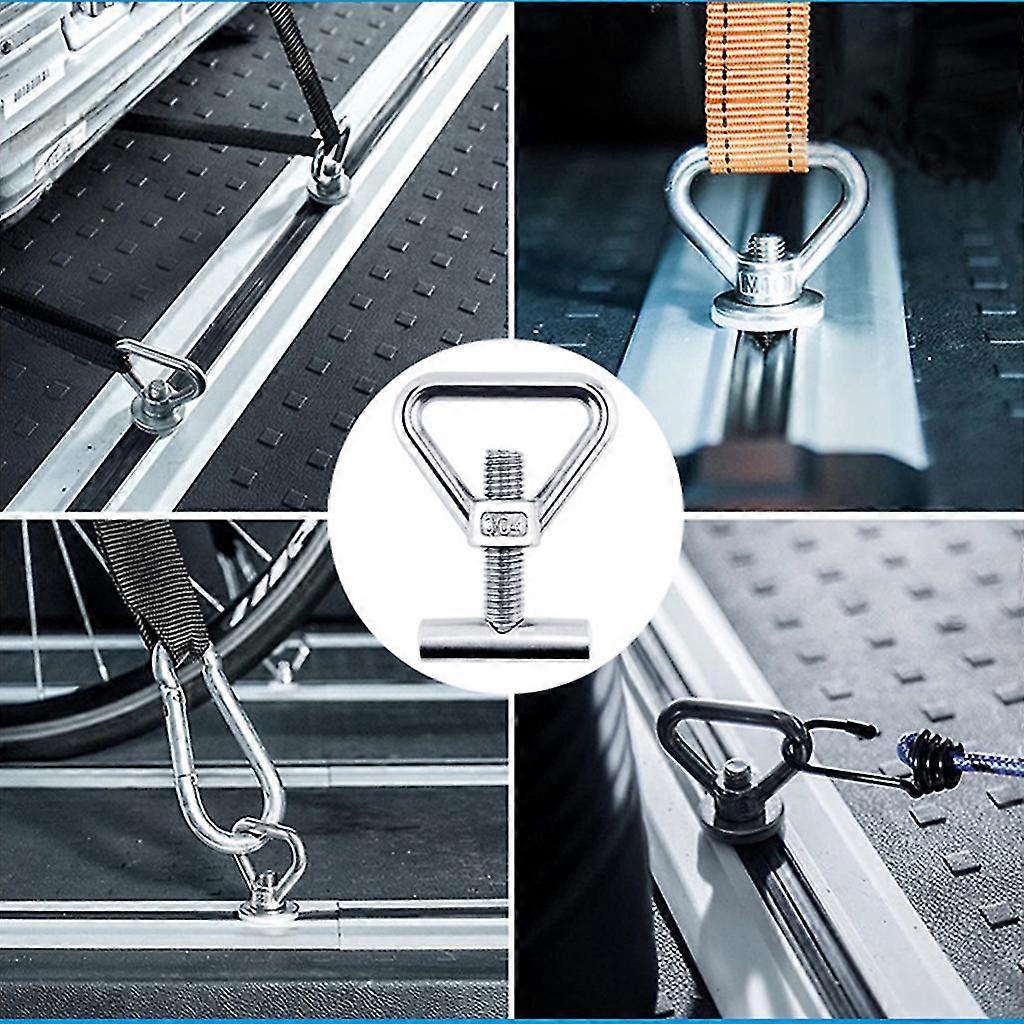 M10 Triangle Ring Shape Lifting Eye Nut For Cable Rope Eyebolt Easy To Use