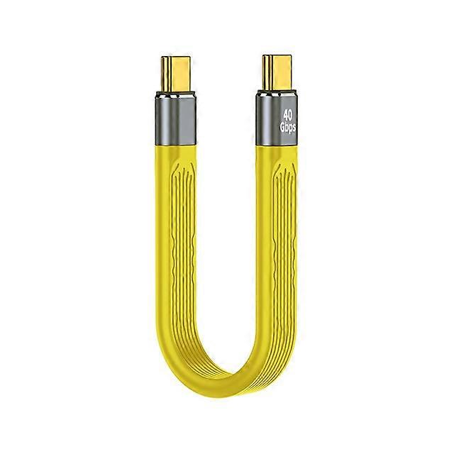 5A Fast Charging Short Cable PD 100W USB C to Type C Cable 40Gbps Data Cable Thunderbolt 3 4K@60Hz Cable For Laptop Cellphone