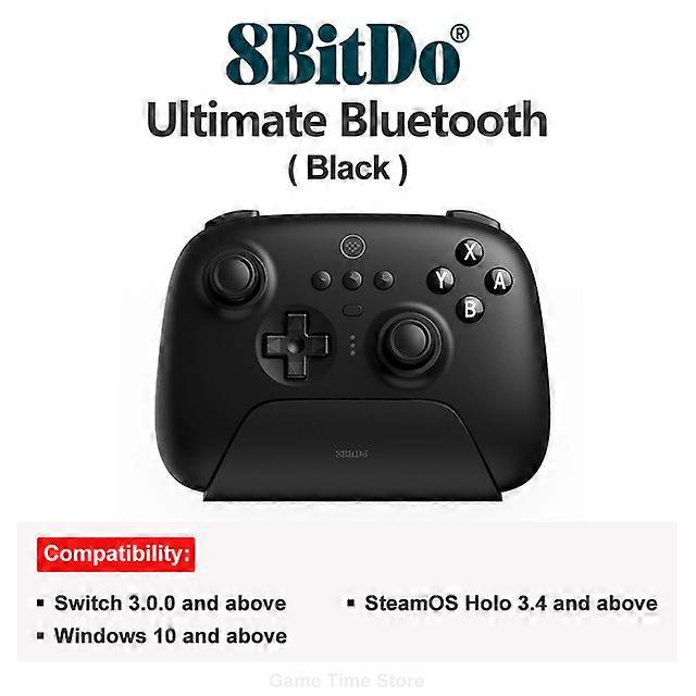 8BitDo - Ultimat Trådlös Bluetooth Controller Gamepad med Laddningsdocka för Nintendo Switch, PC, Windows 10, 11, Steam Deck