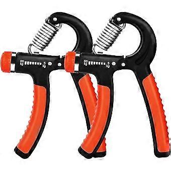 Handgriffverstärker (2er-Pack), 5-60kg Verstellbarer Handgriff-Trainingsgerät Unterarm-Handgelenk-Trainingsgerät Thera