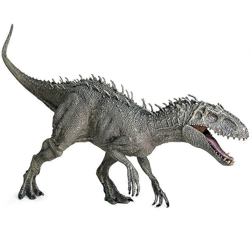 Plastic Jurassic Indominus Rex Action Figures-open Mouth Dinosaur Model