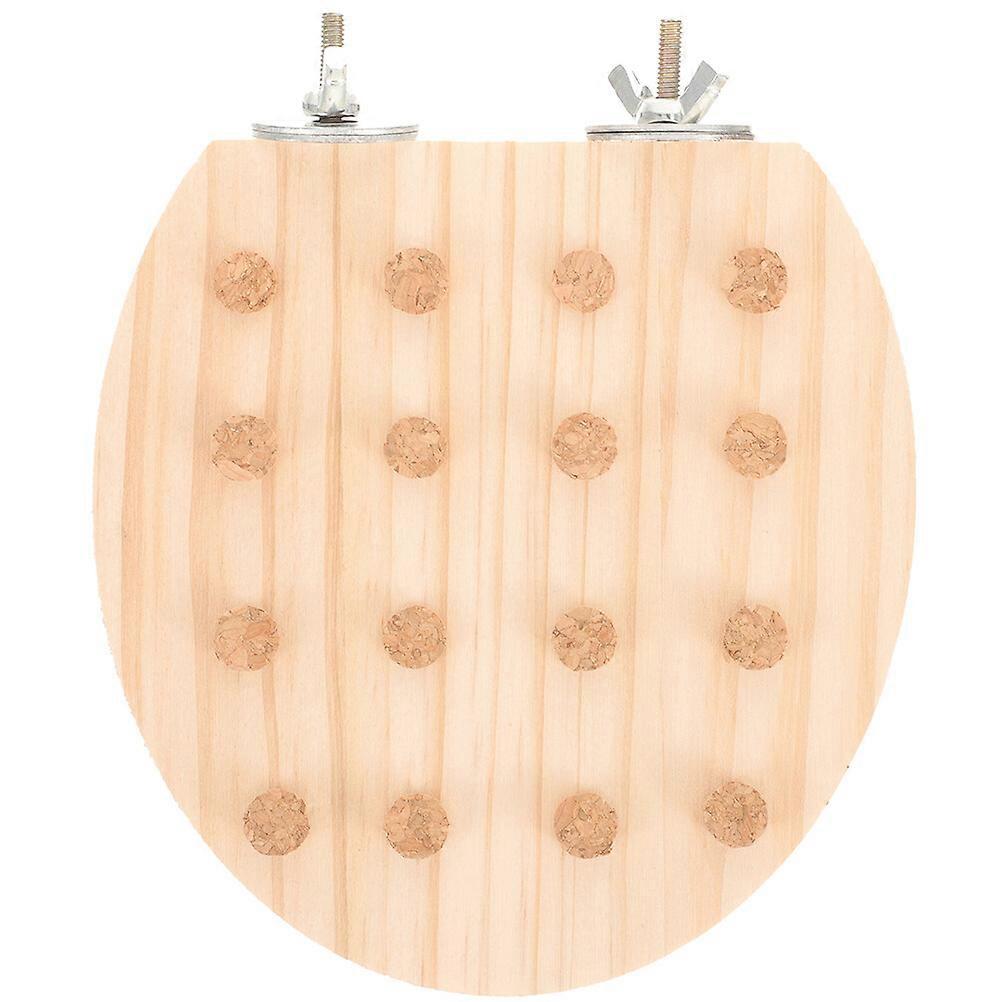 Bird Platform Parrot Stand Playground Bird Chewing Training Platform Bird Cage Grinding Claw Accessory