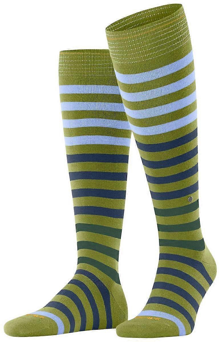 Burlington Blackpool Knee High Socks - Jungle Green