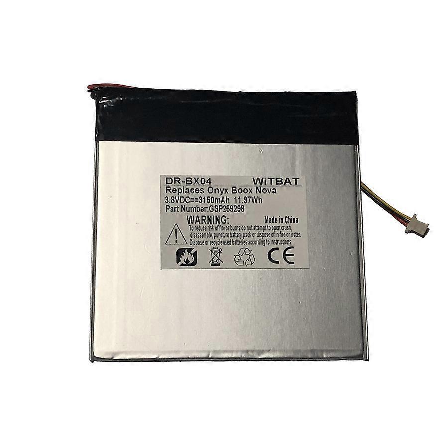 Already tested Applicable Wenshi Onyx Boox Nova 3 Nova Air E-Reader Battery Clp259297