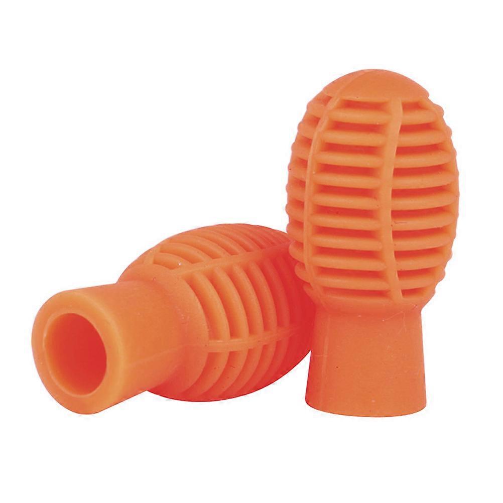 2 Pcs Drumstick Cover Silicone Drum Mute Musical Instruments Accessory Drumstick Silent Tip