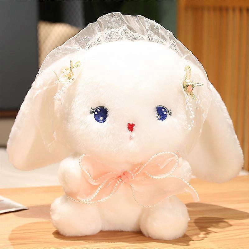 New small rabbit plush toy ribbon lolita cute doll