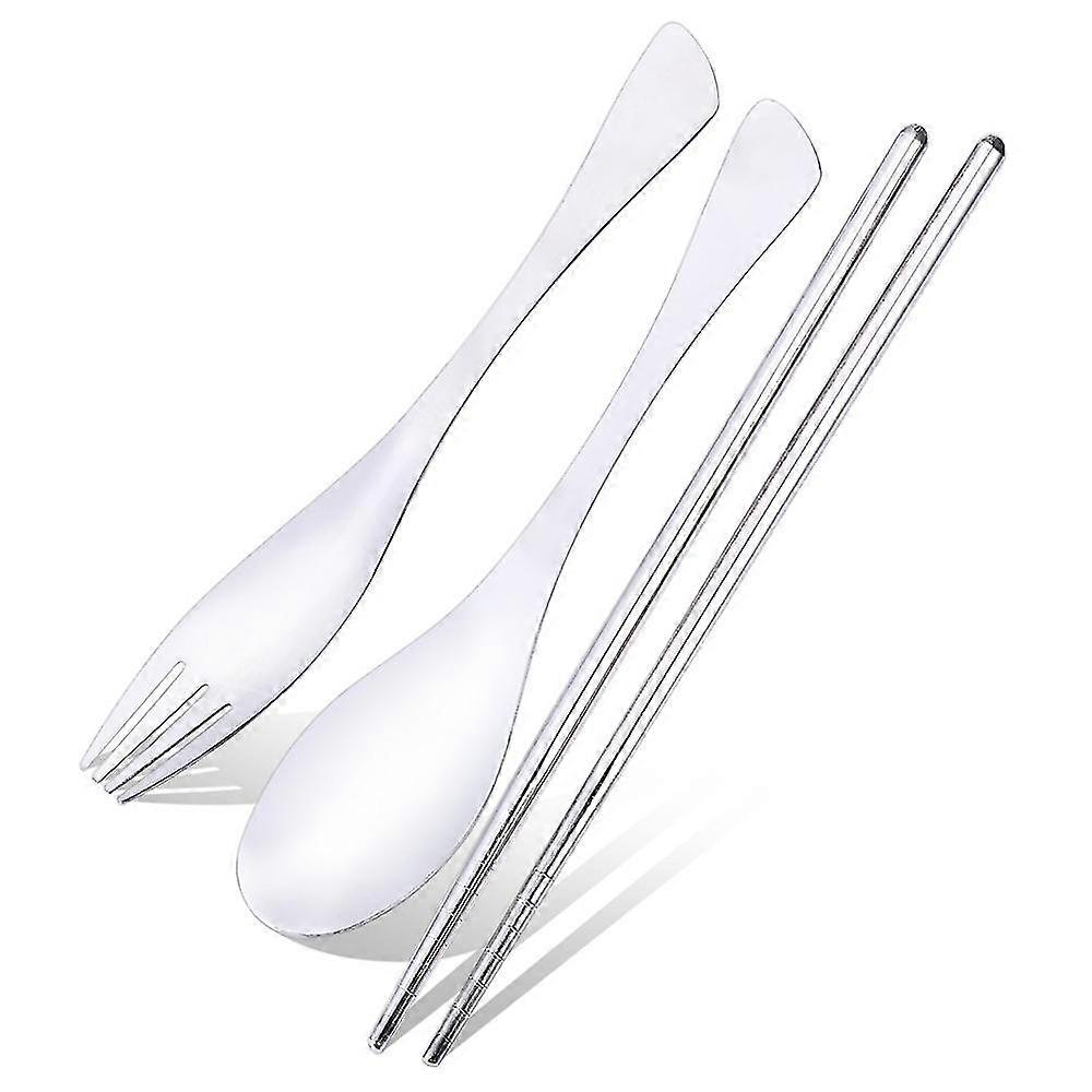 Portable Tableware Chopsticks  And Spoon Set