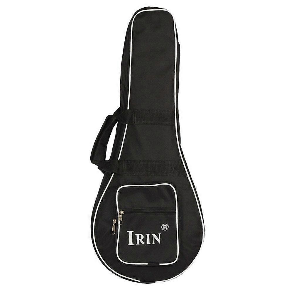 1pc Black Mandolin Gig Bag Simple Mandolin Case Instrument Storage Case