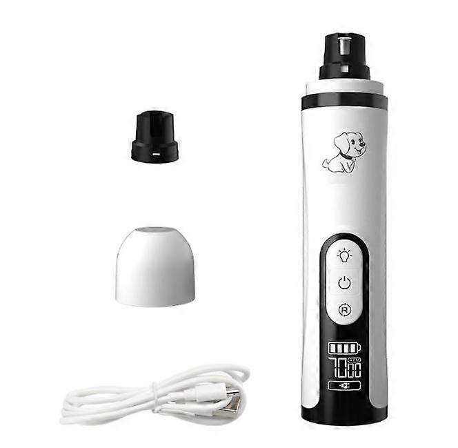 LED double light high-power pet nail grinder