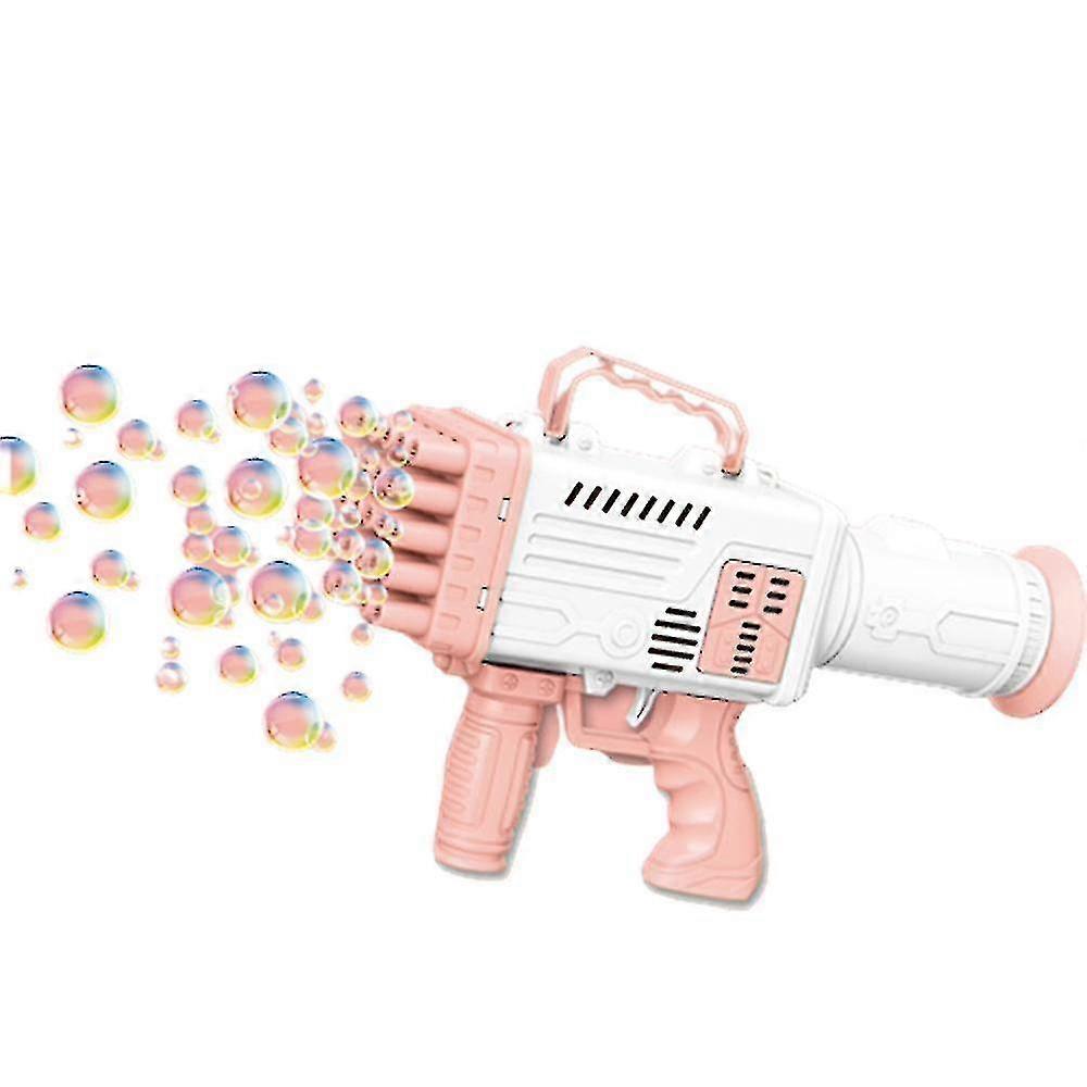 25/100 Holes Electric Bubble Gun Gatlin Bubble Gun Machine Outdoor Toys For Kids