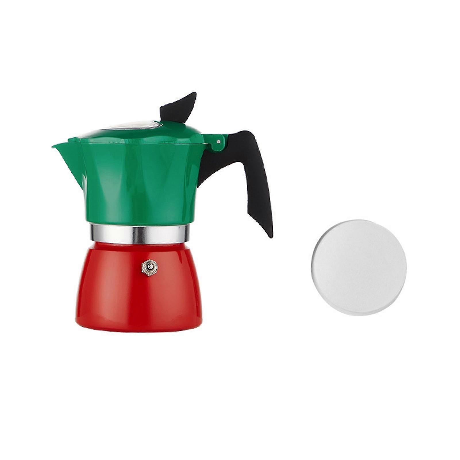 1 Set  150ML  Coffee Pot  Heat Insulation  Comfortable Hold  Aluminum  High Temperature Resistant Coffee Kettle with Filter Paper  for Kitchen