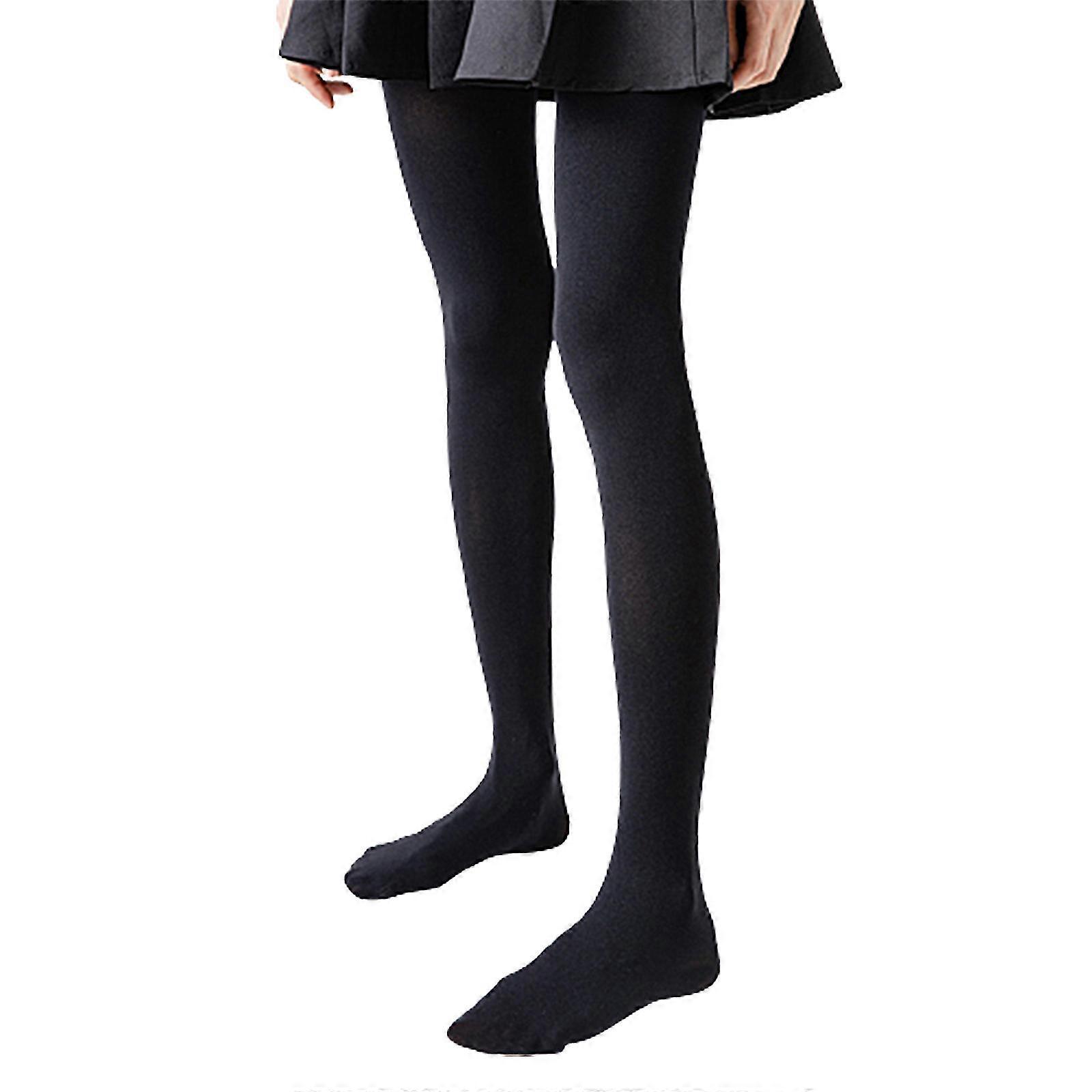 Women Spring 120d Opaque Pantyhose Simple Solid Color Control Top High Elastic Shaping Tights Seamless Stockings Legging