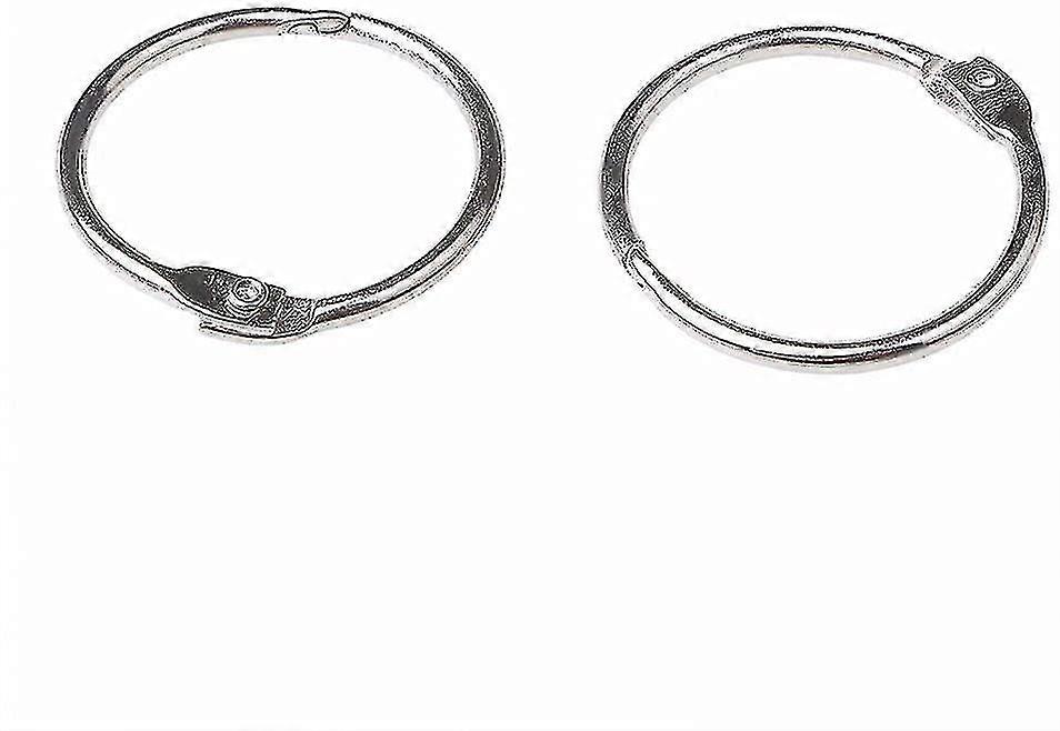 30 Stück Metallringe, Schnellhefter Ringe 25mm