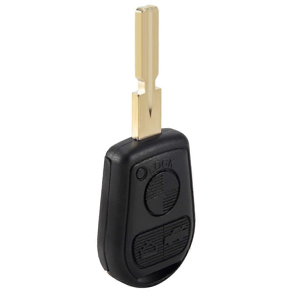 Uncut Replacement 3 Button Car Remote Key Keyless Shell Case for E31 E32 E34 E36 E38 E39 E46 Z3