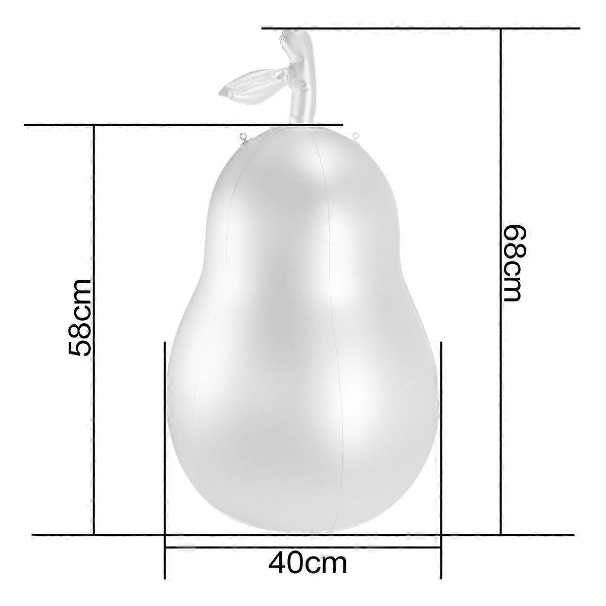 16 Color Led Pvc Inflatable Ball/avocado/apple Shape Landscape Light Hanging Gar