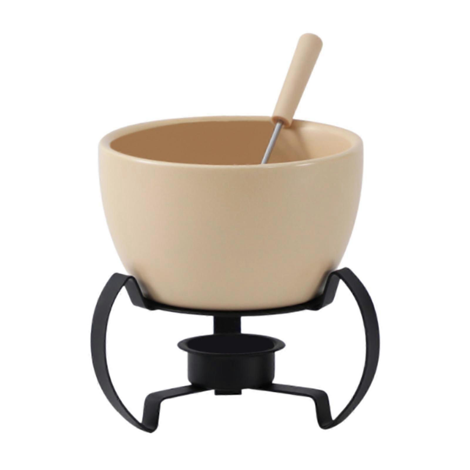 شوكولاتة فوندو وعاء تناول الطعام تذوب وعاء ساخن لتناول العشاء جبنة عيد ميلاد بيج