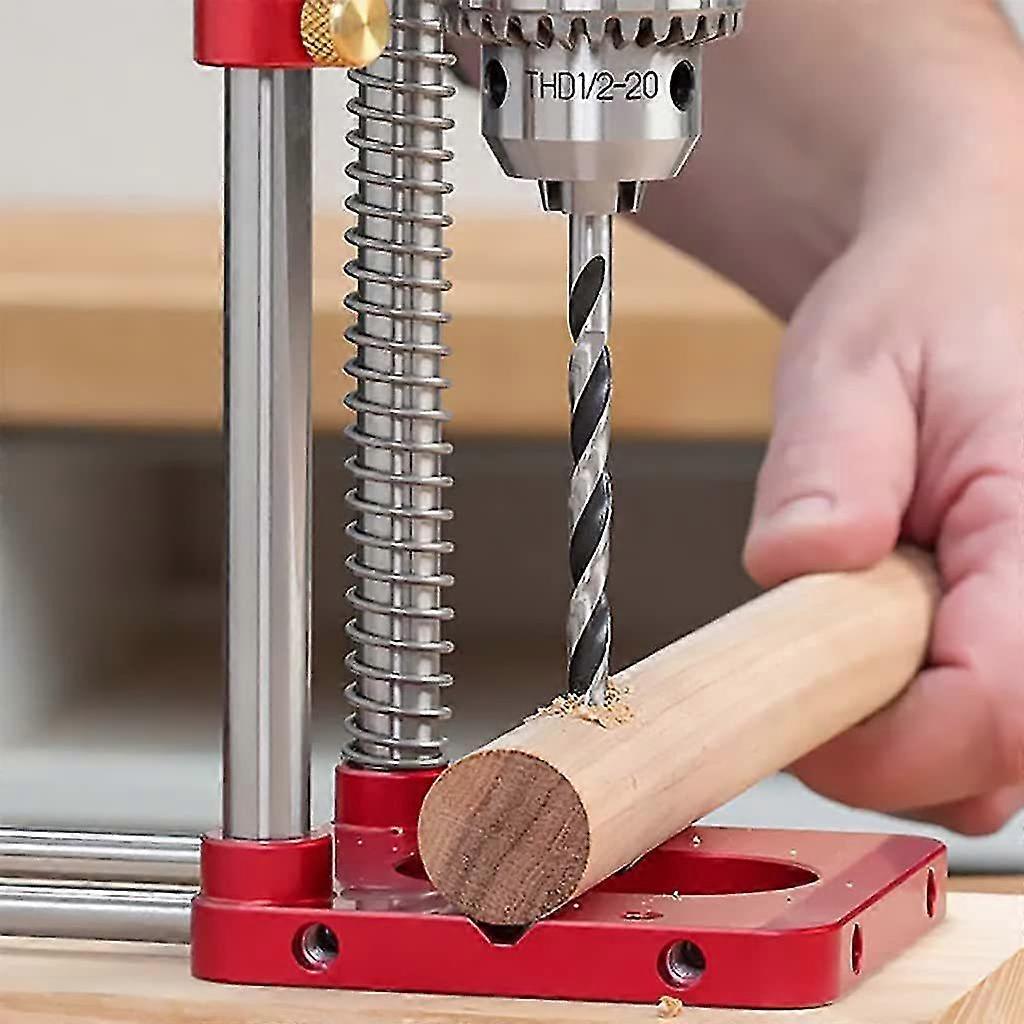 Woodworking Tools, V Drills, Woodworking Locator, Adjustable Drill, Red Drilling Jig Locator