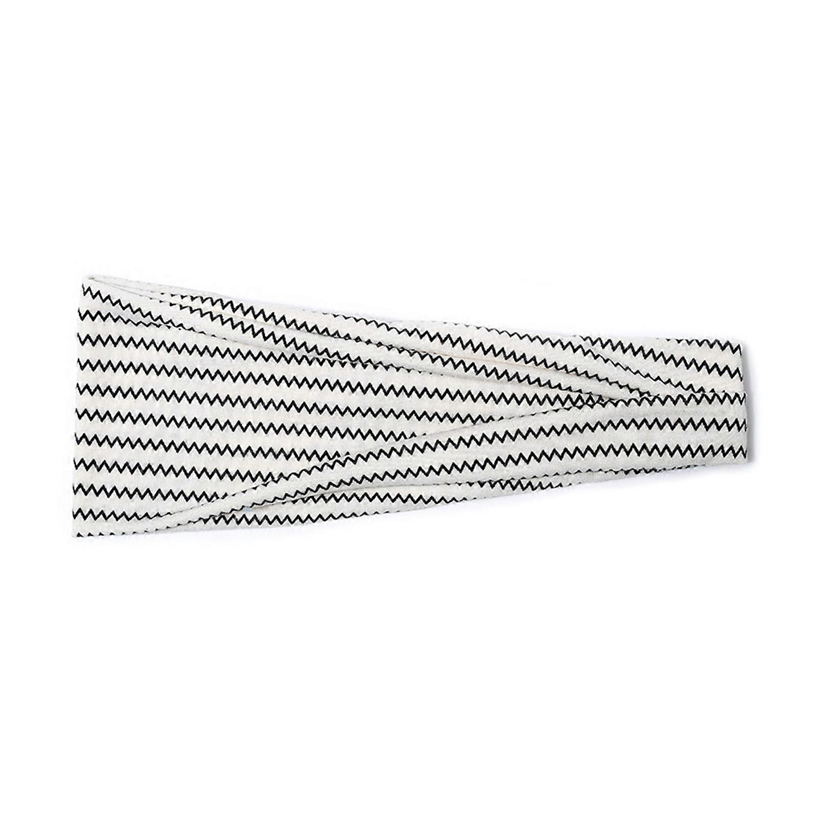 Bohemian Hair Band Boho Style Retro Pattern Wide Headband High Elasticity Sweat Absorbing Printed Design Headband