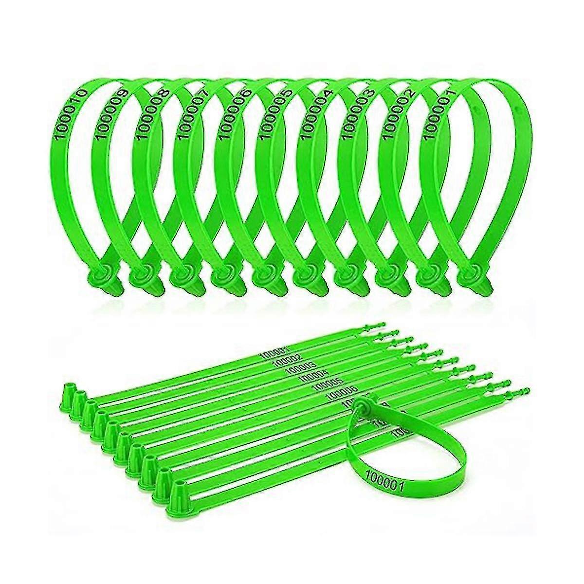 1000pcs Serratura di sicurezza del sigillo di sicurezza del camion per la logistica del rimorchio Imballaggio di spedizione Spedizione A