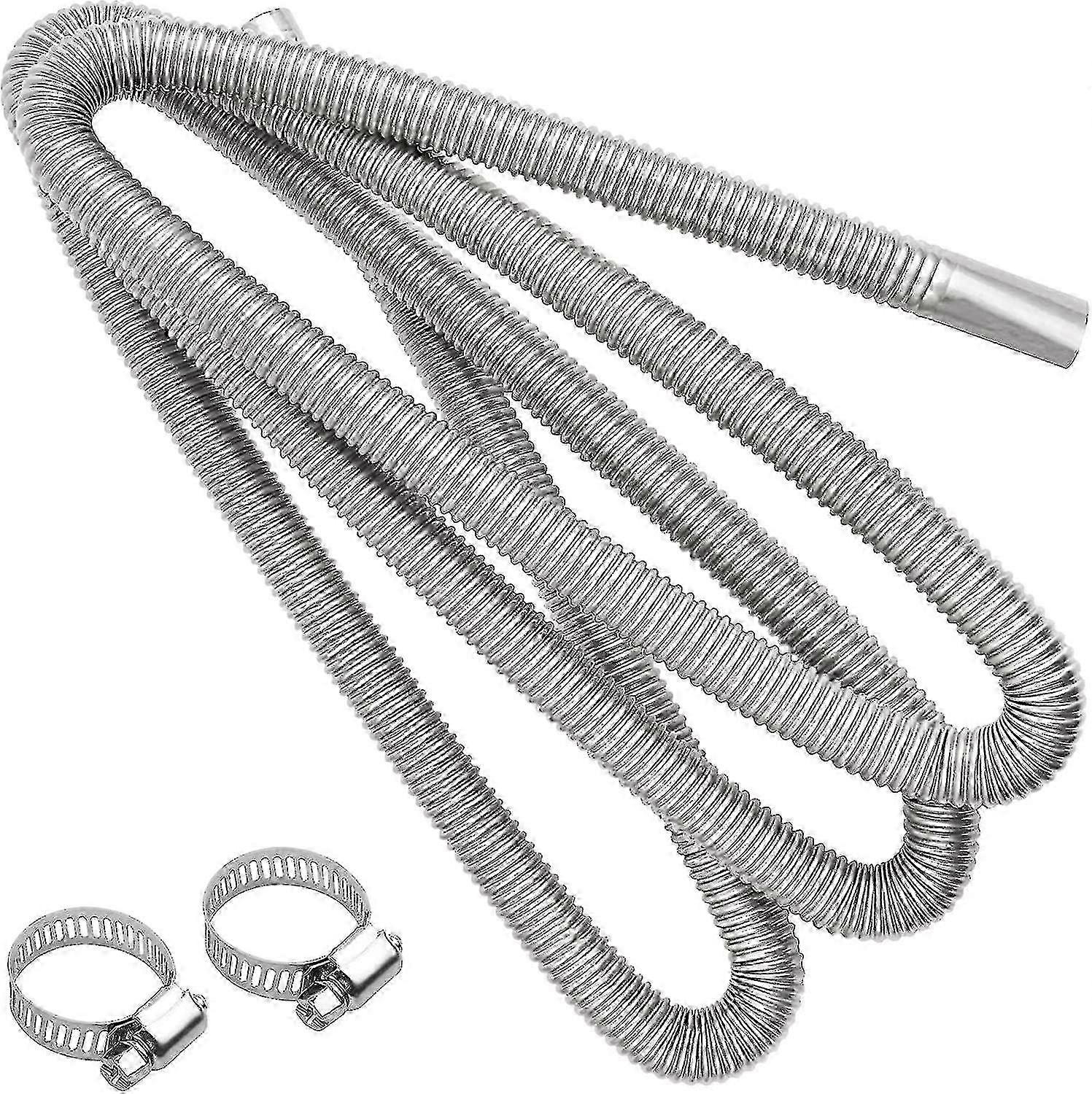 Σωλήνας εξάτμισης για γεννήτριες ισχύος 200 cm, βοηθητικός θερμαντήρας εξάτμισης από ανοξείδωτο χάλυβα, σωλήνας εξάτμισης αυτοκινήτου