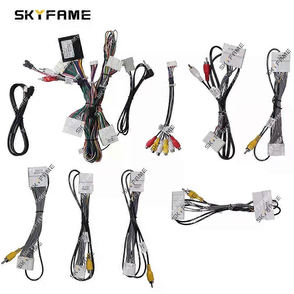 Gjelder bil 16pin ledningsnettadapter canbus boks dekoder android radio strømkabel for nissan murano