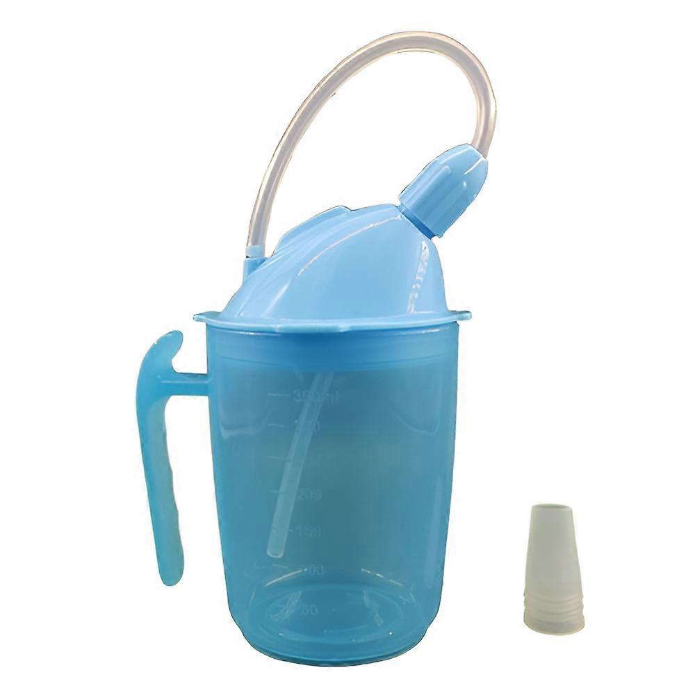 Κλινήρεις ασθενείς τρώνε κύπελλο σωλήνα αναρρόφησης για τους ηλικιωμένους Έγκυες γυναίκες Οι έγκυες γυναίκες βρίσκονται πόσιμο νερό μετά την παράδοση