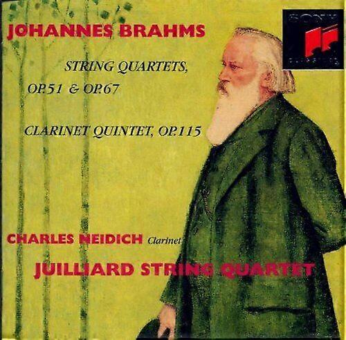 Juilliard String Quart BrahmsString Quartets CD