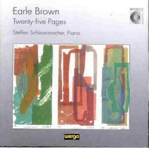 Earle Brown Twenty-Five Pages CD (1999) UUSI