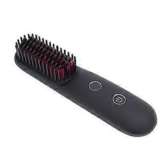 Portable Hair Straightening Comb & Brush - Effortless Hair Styling