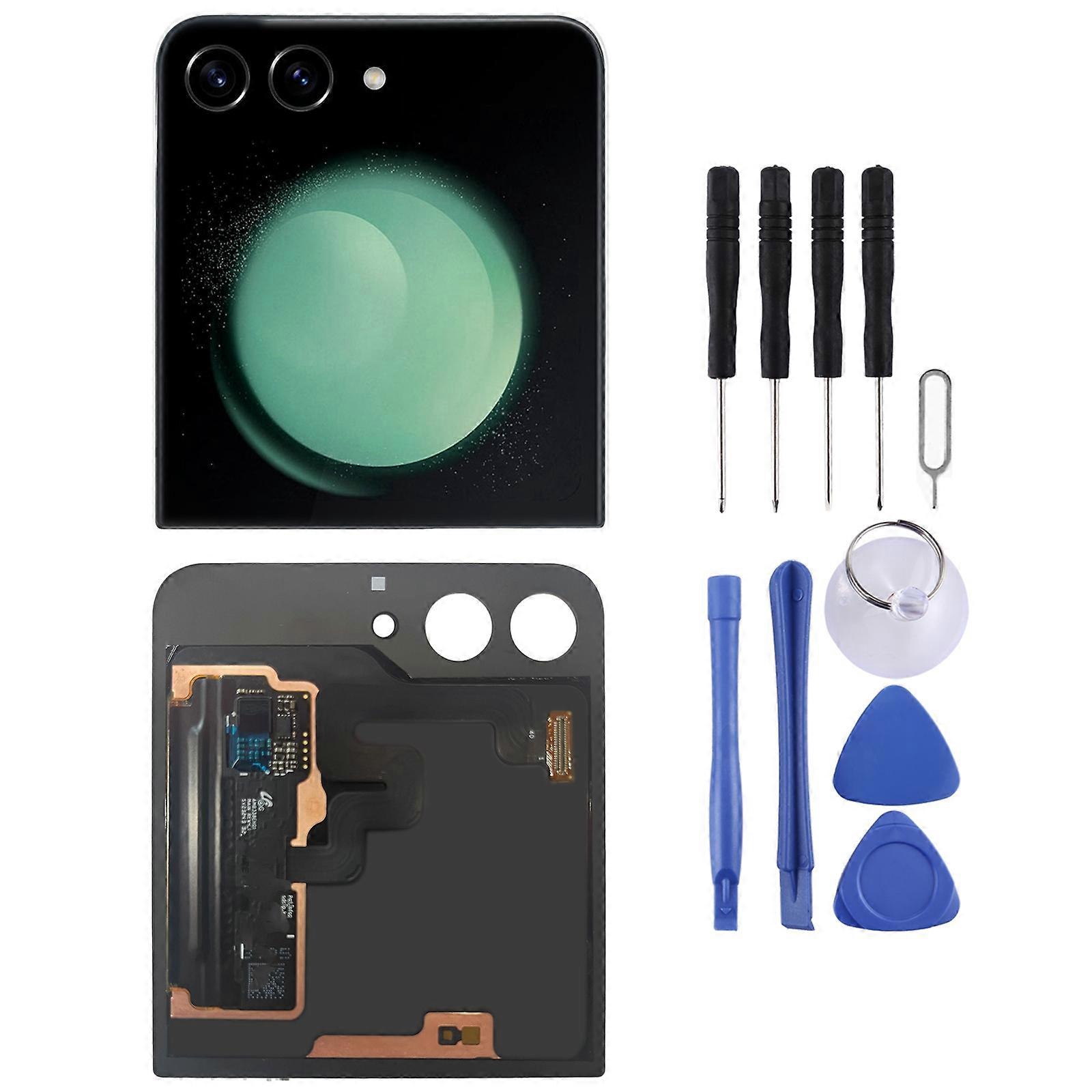 For Samsung Galaxy Z Flip5 COMPATIBLE LCD Secondary Screen with Digitizer Full Assembly