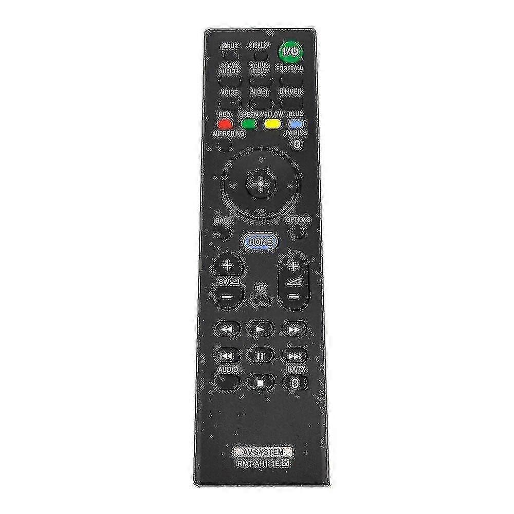 Replacement Rmt-ah111e Compatible With Sony Sound Bar Home Theatre System Remote Control Ht-st5 Ht-xt1 Ht-ct290