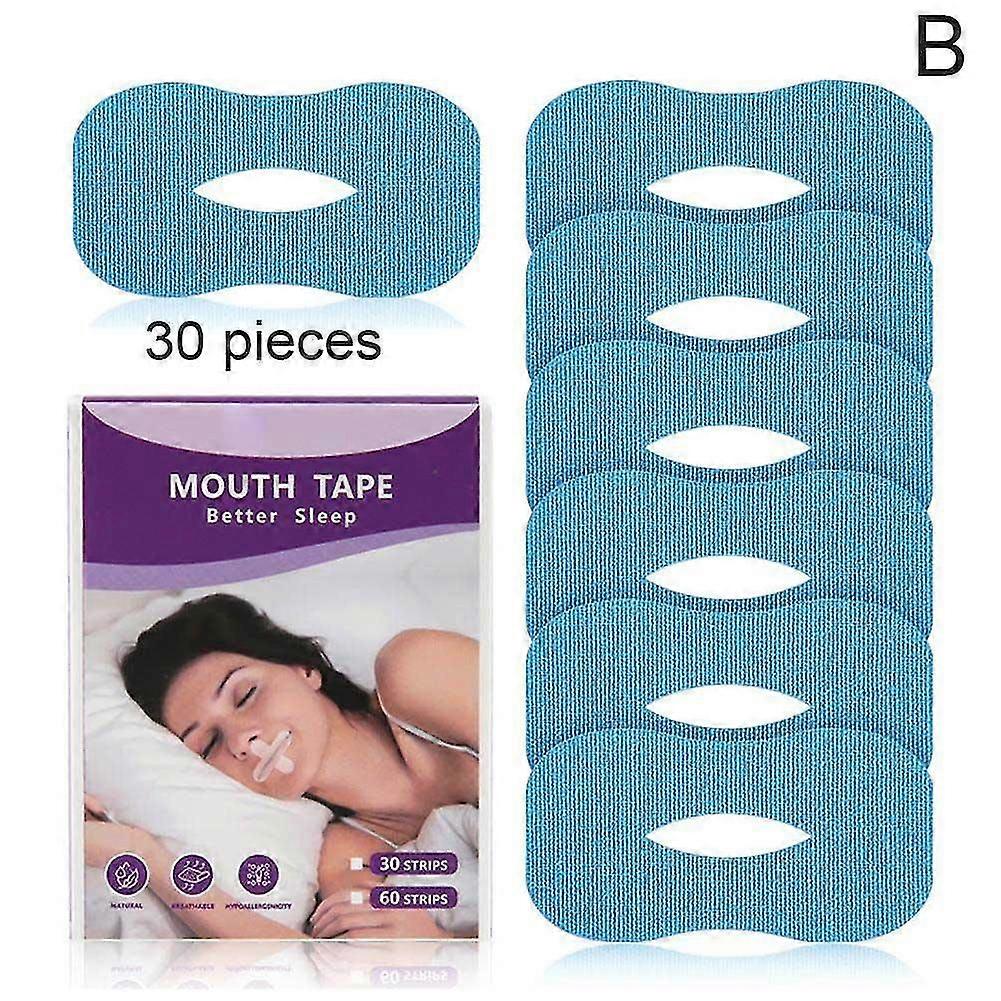 30Pcs Strip Mouth Tape Advanced Gentle for Better Nose Improved Breathing