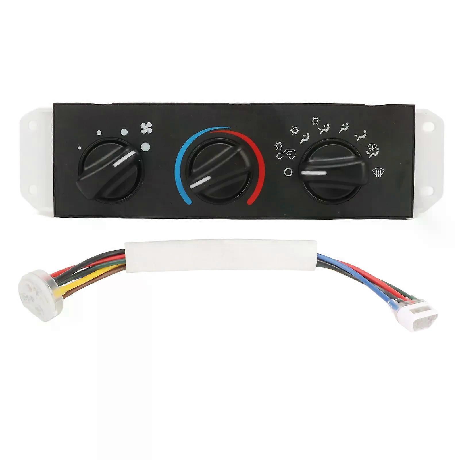 AC Heater Control Panel SW2348 with Blower Motor Switch Air Conditioning Control Module For Jeep-Wrangler TJ 1999-2004