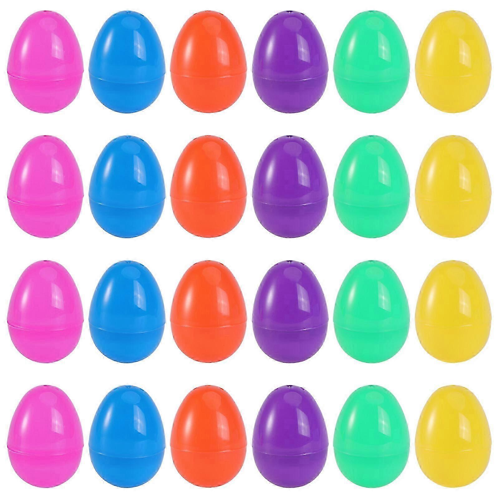 48pcs Empty Easter Eggshells Creative Easter Egg Children Egg Toy Playthings